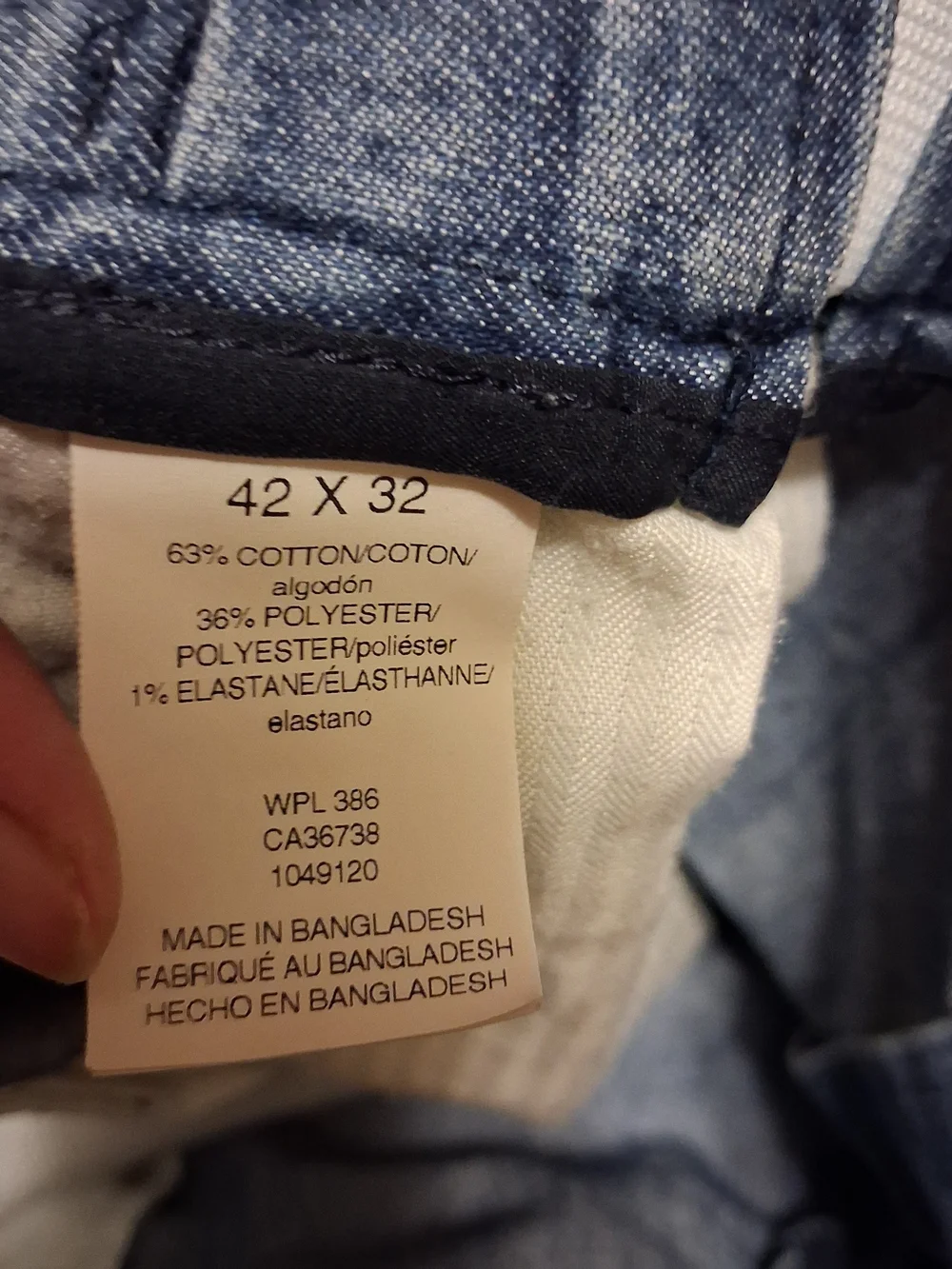 Haggar Jeans 42 X 32 Classic Fit Premium Stretch Trouser Normcore